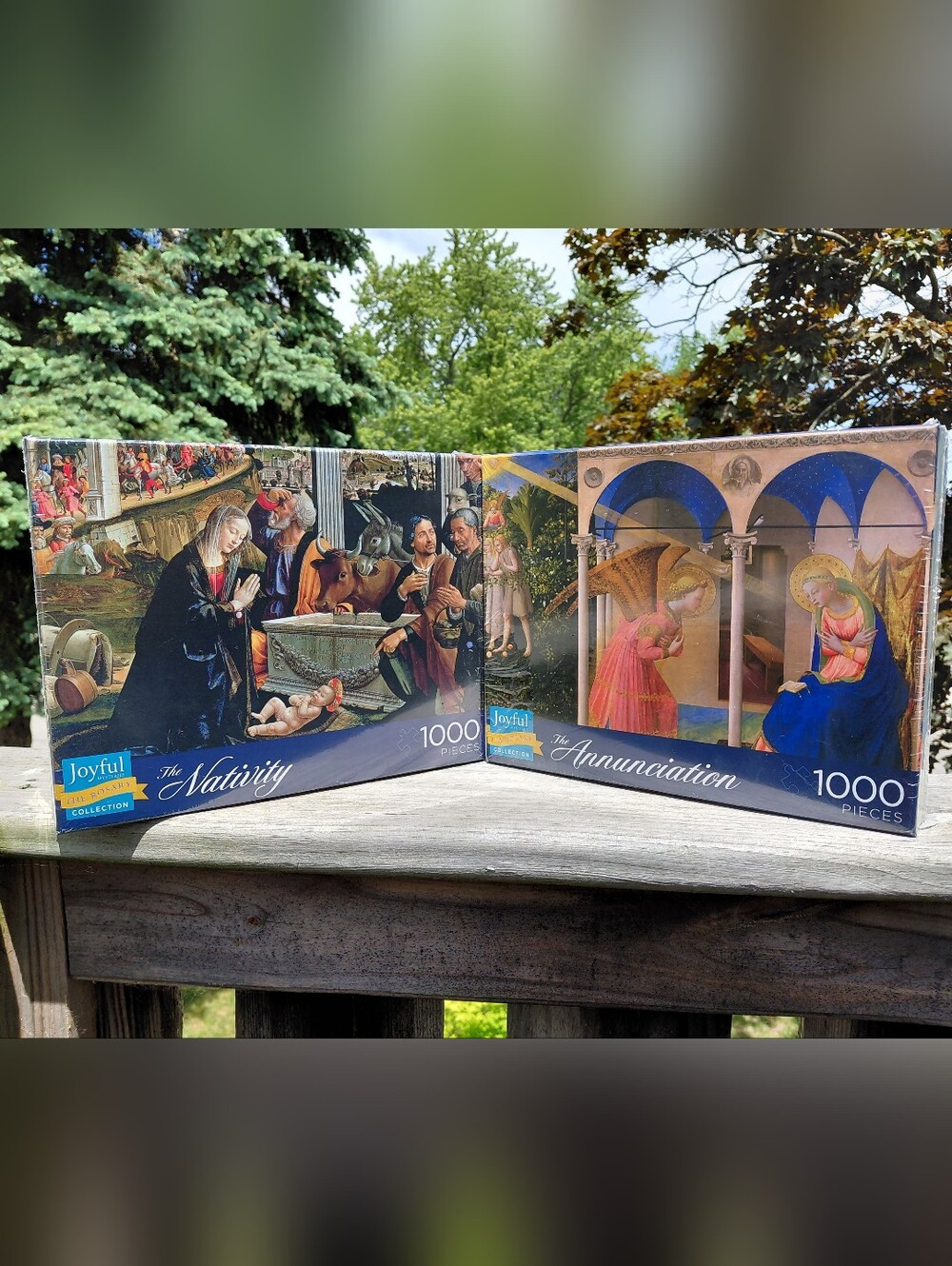 NIB Religious Puzzles - The Annunciation and The Nativity